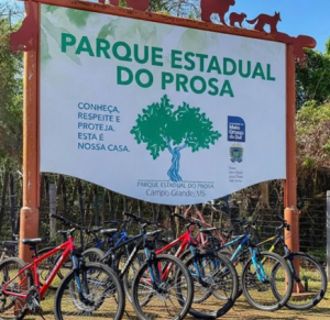 passeio ciclístico da Escola Visconde de Cairu em Campo Grande