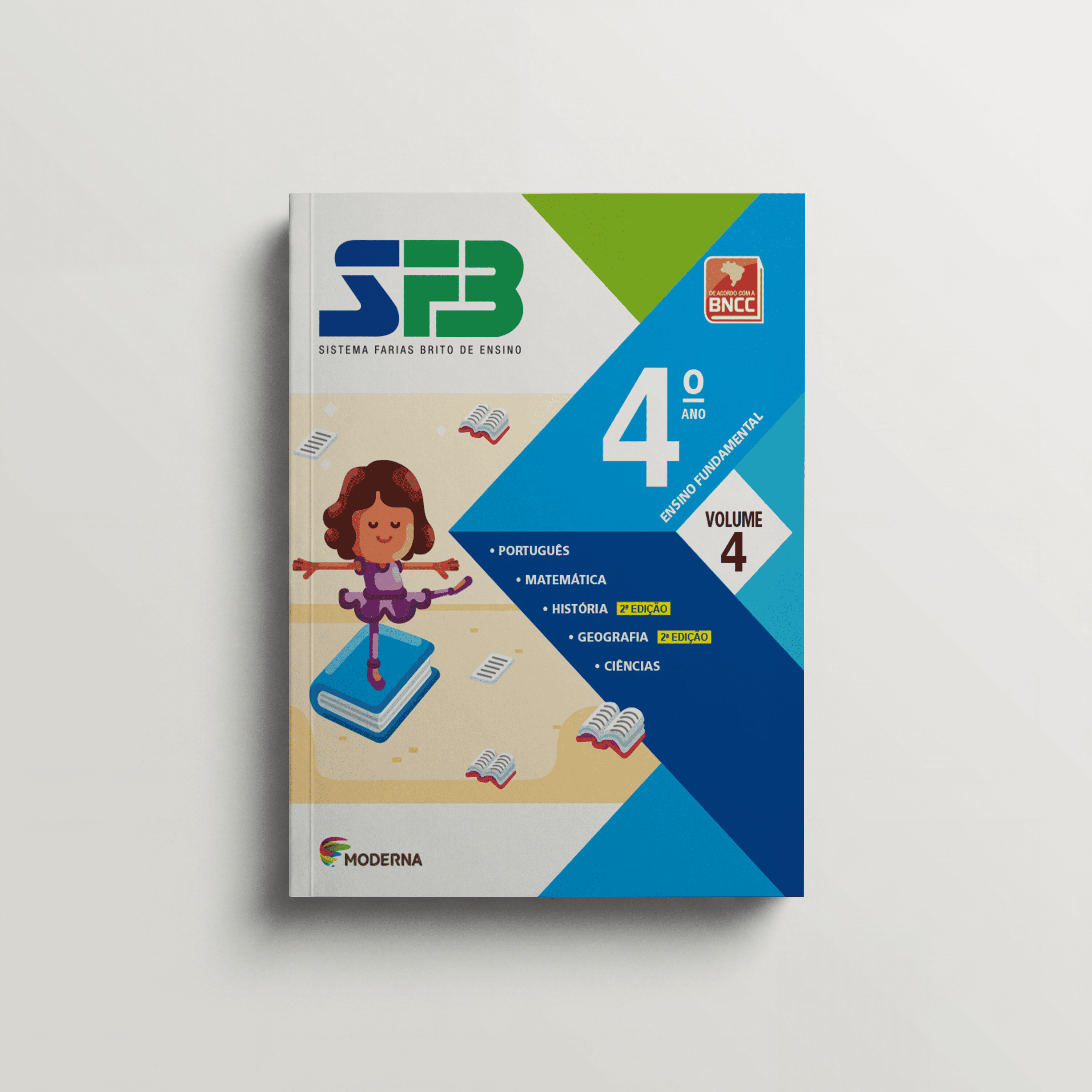 Capa do livro de 4º Ano do Ensino Fundamental