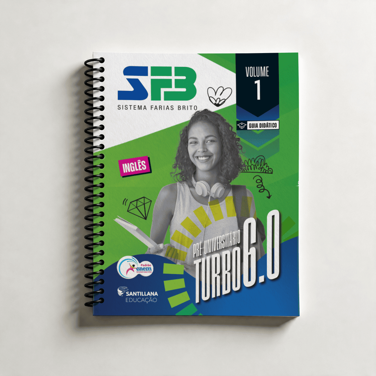 Capa do livro de Inglês
