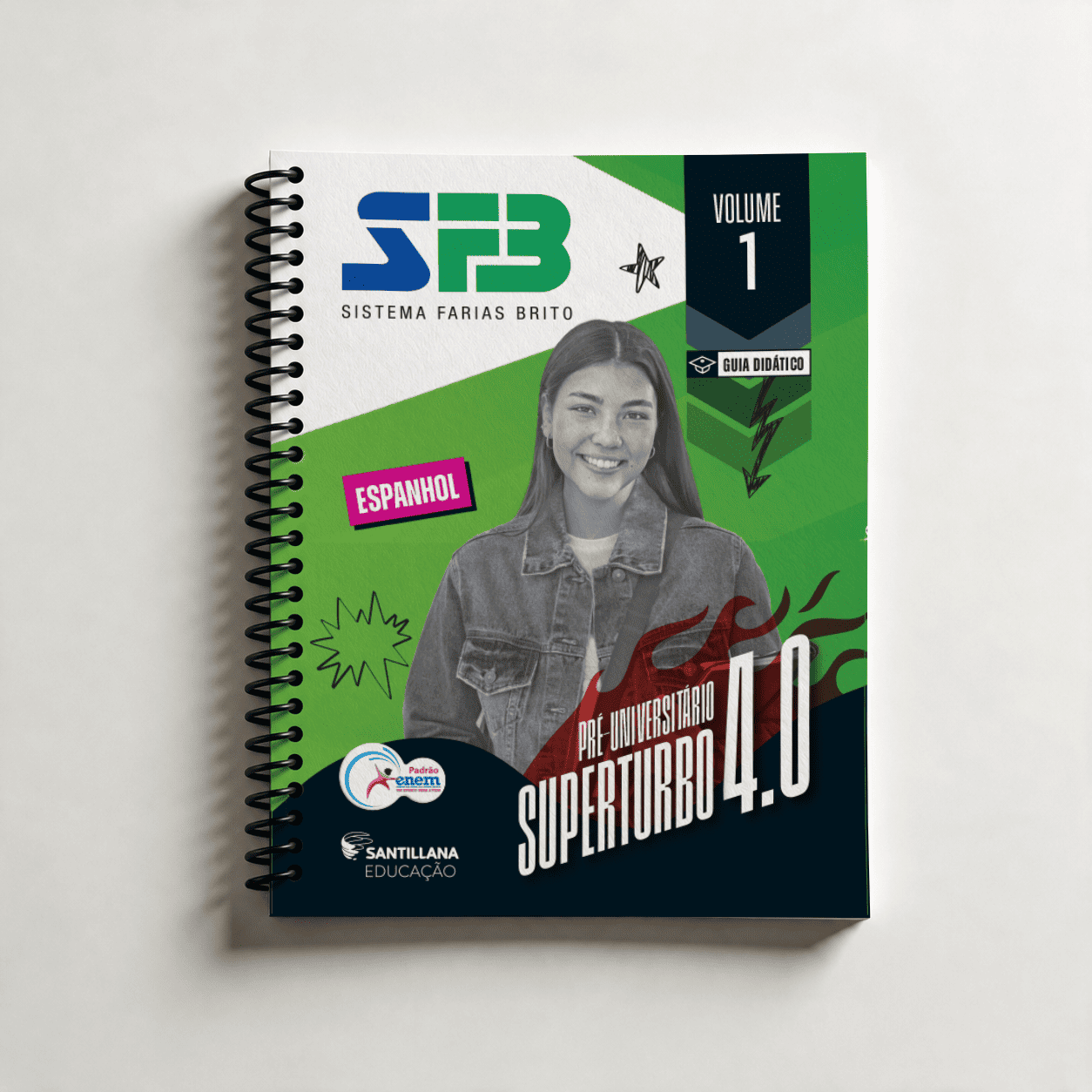 Capa do livro de Espanhol