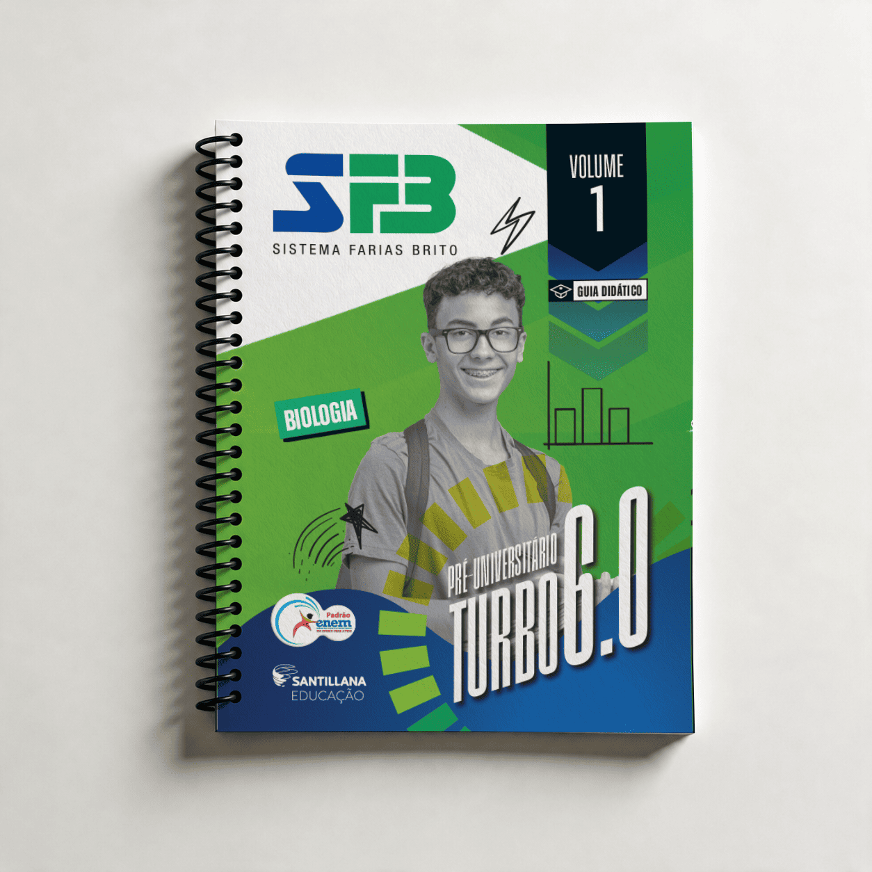 Capa do livro de Biologia
